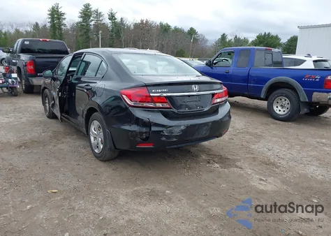 2013 Honda Civic Lx from USA, damaged, VIN 2HGFB2F50DH524724